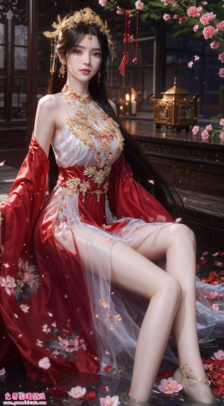 李慕婉4k高清横屏壁纸：AI创造游戏壁纸，PC桌面主题呈现