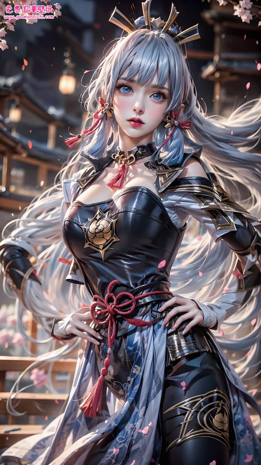 神里凌华炫彩壁纸集：免费壁纸秀，苹果锁屏壁纸精选