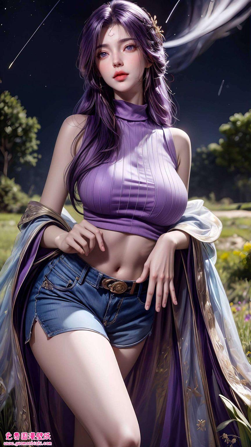 云曦插画壁纸手机版苹果：AI生成素材，免费壁纸秀，iPhone粉色浪漫