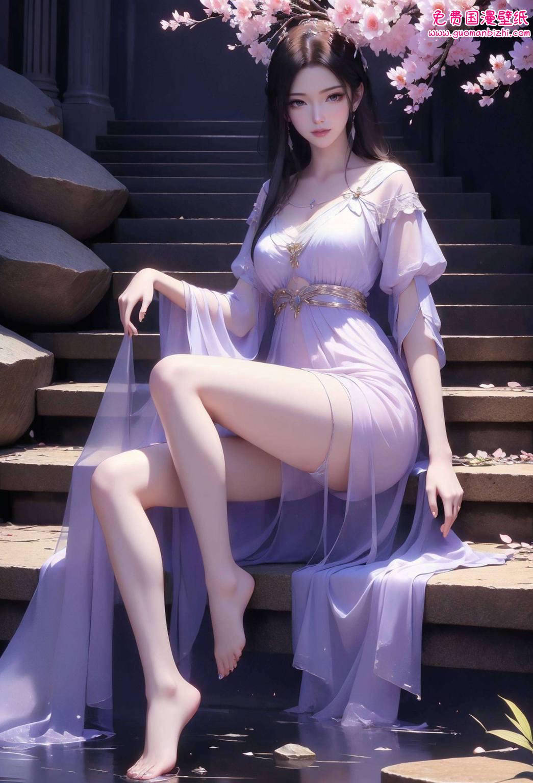 紫灵平板壁纸高清——大家都喜欢的精细角色iPhone古香古色集