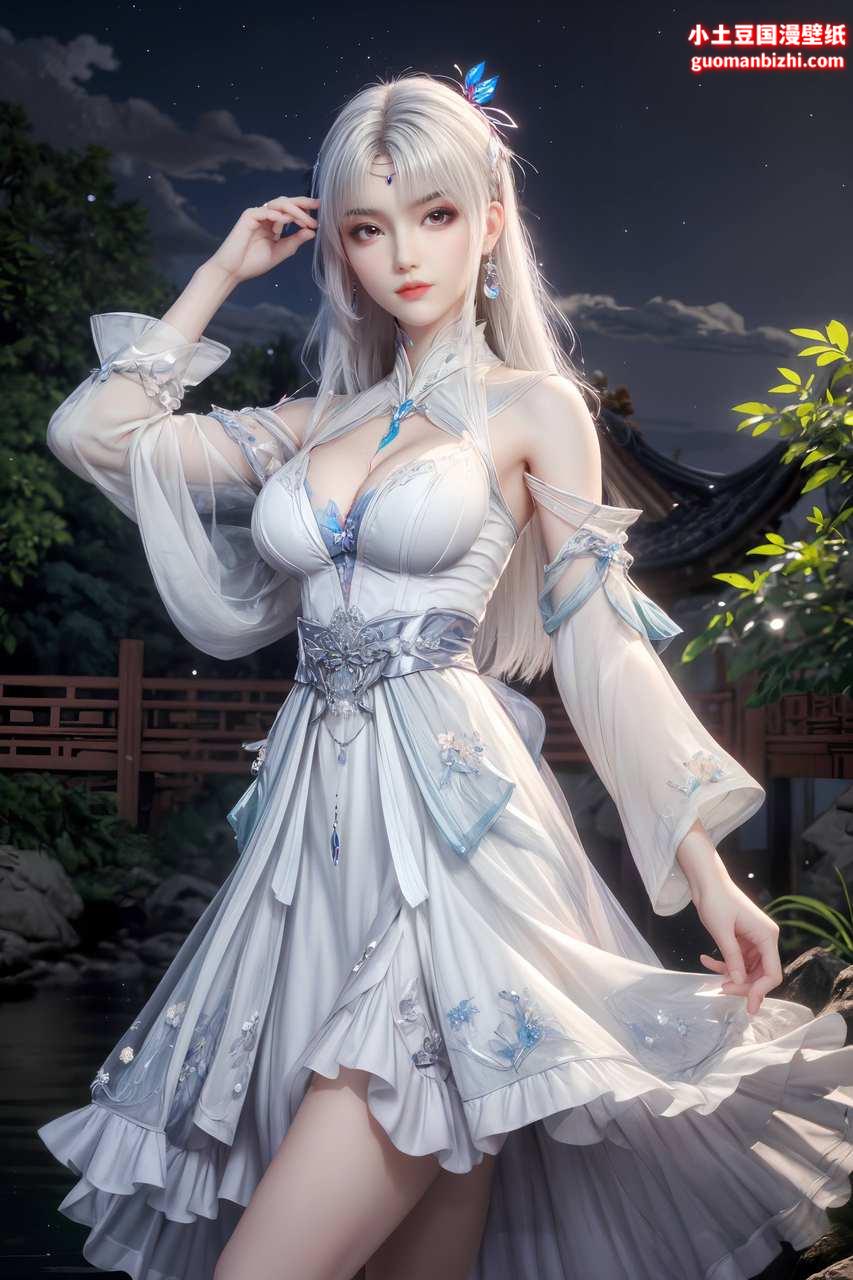 ai绘画壁纸:斗破苍穹 壁纸控必备：小医仙