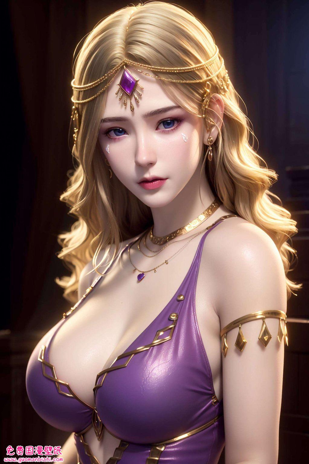 魔族卡丹公主：AI图片参考，免费壁纸包，电脑桌面背景精选