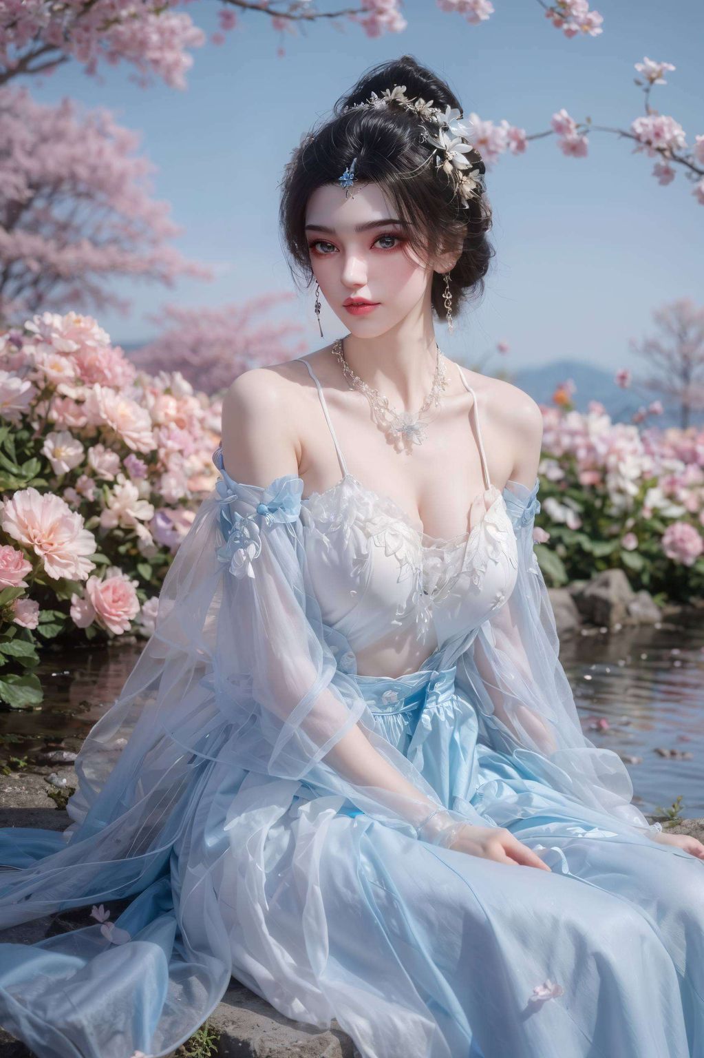 李慕婉纱衣,AI绘画壁纸集——免费唯美手机与iPad壁纸包 李慕婉纱衣,AI绘画壁纸集——免费唯美手机与iPad壁纸包