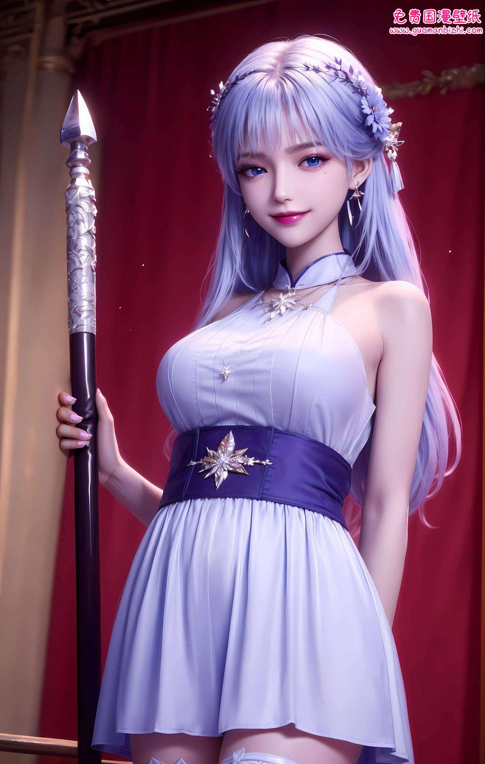 圣采儿AI生成免费壁纸包：Win10壁纸与漫画壁纸集锦