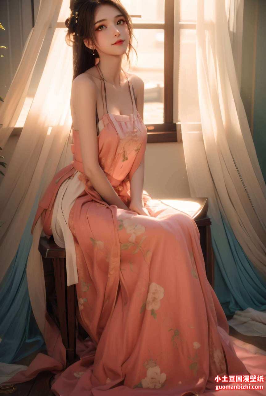 南宫夕儿设计的紫色极简壁纸与粉色平板