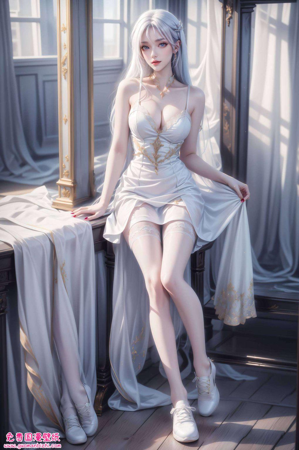 AI创作壁纸集 | 圣采儿动态壁纸在哪找，免费壁纸分享，打造电脑Ins风美学