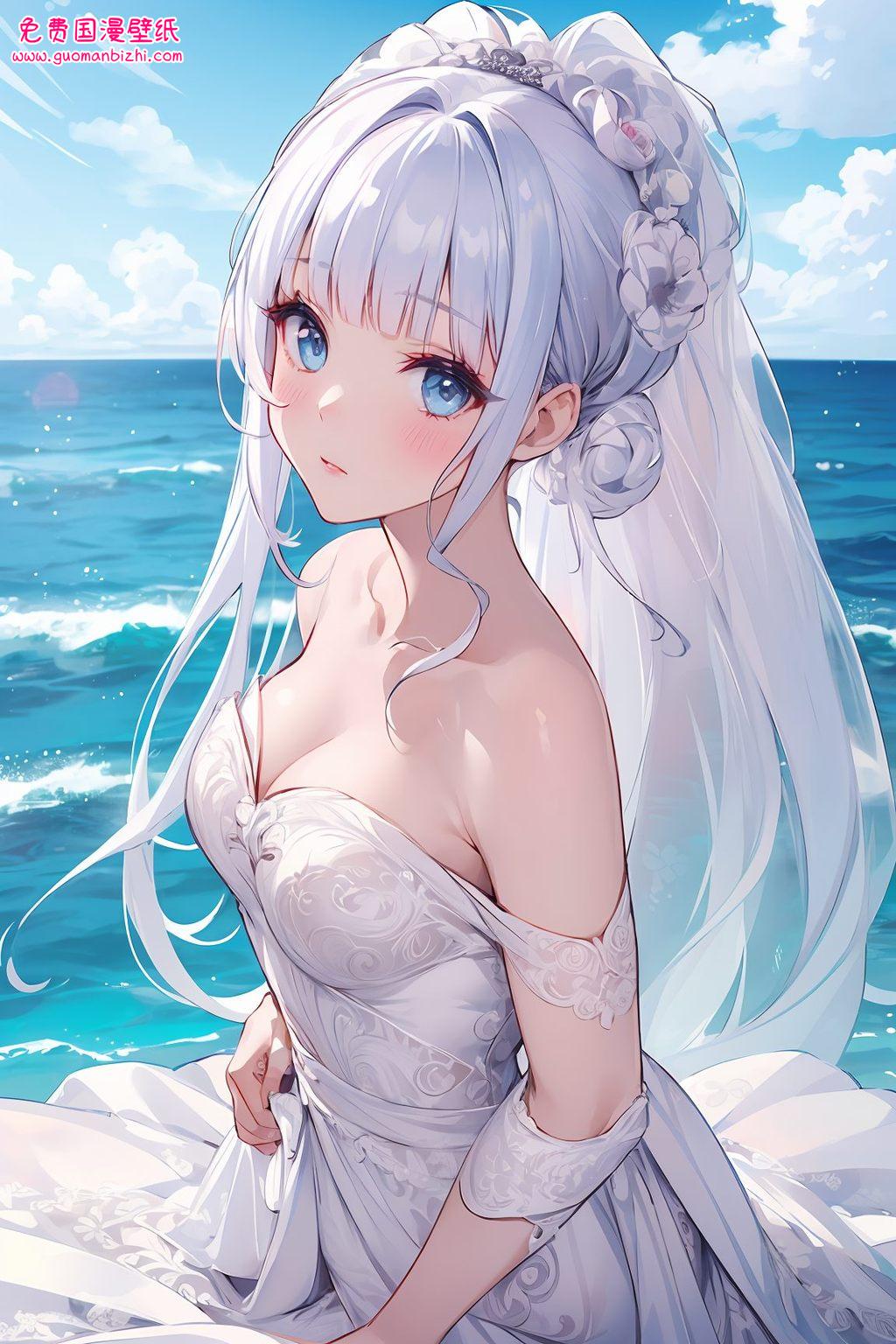 神里凌华横屏壁纸头像：AI角色AIGC极简风，Win10专属，Ins流行趋势