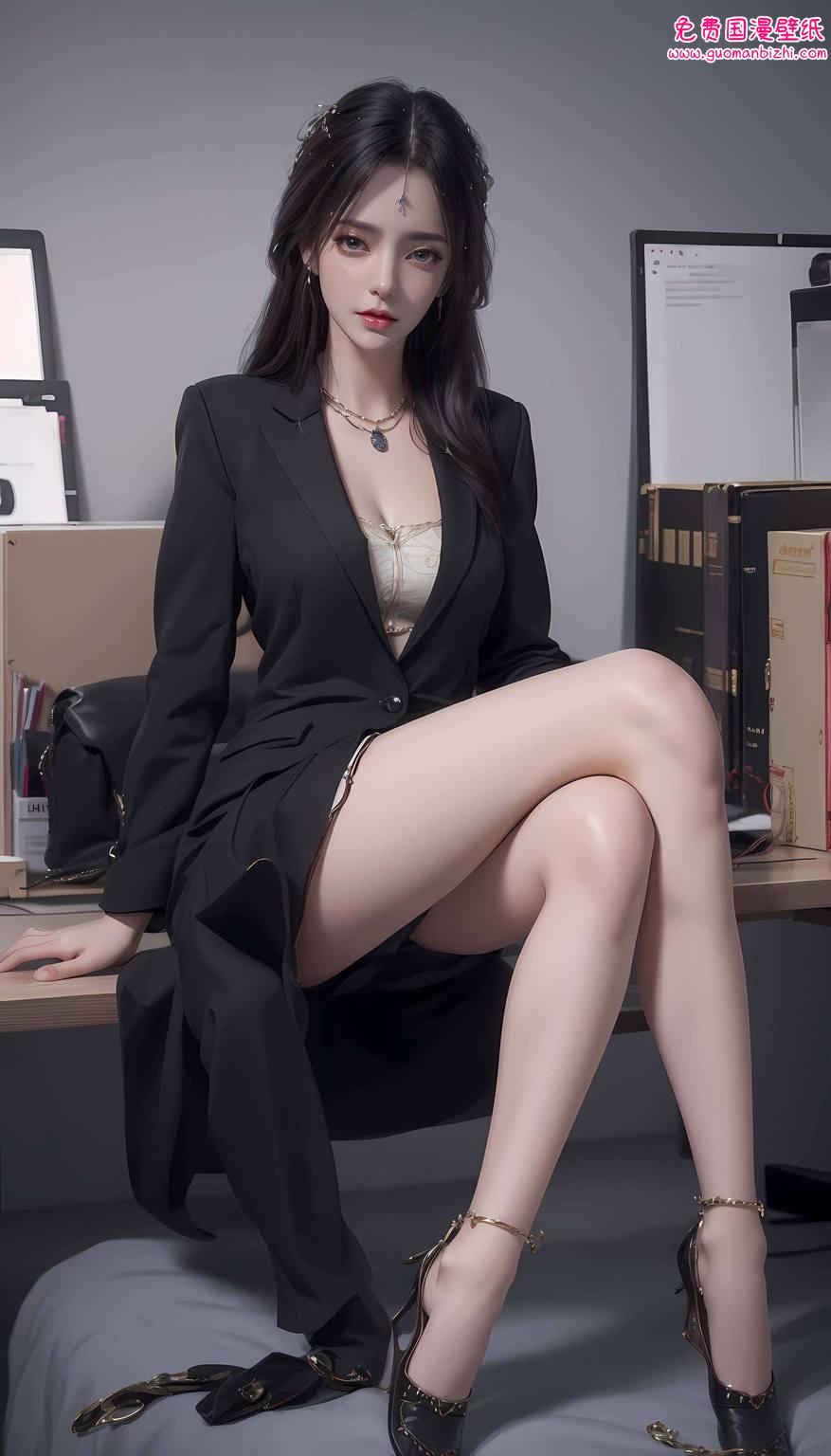 荒和云曦的动态壁纸：AI创造护眼壁纸，iPad粉色版