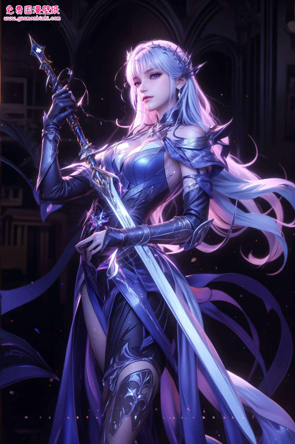 精选游戏壁纸·古风漫画壁纸·圣采儿绝美照片高清集锦