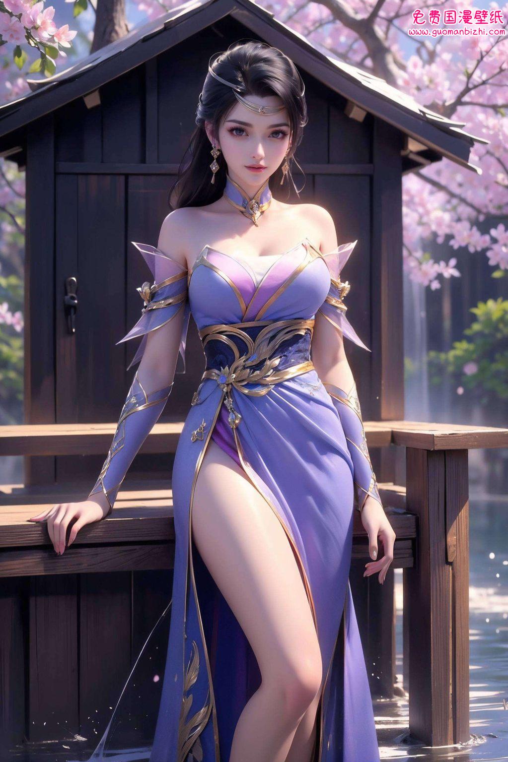 仙武传楚灵玉：AI范例与极简壁纸，PC桌面背景精选集