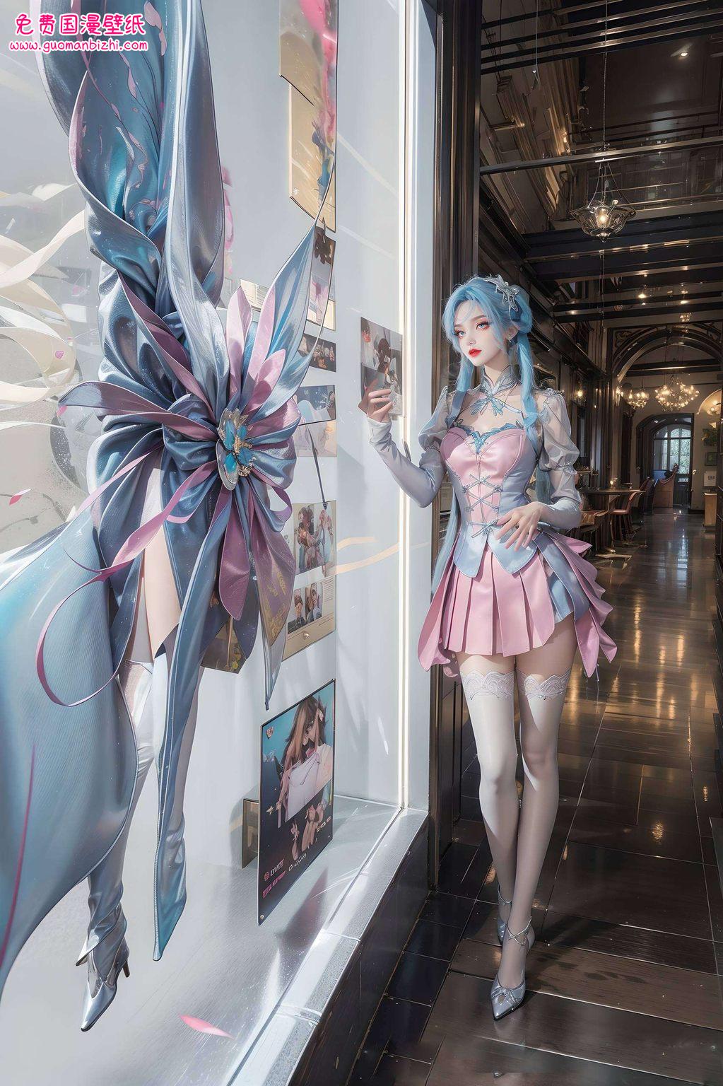 AI角色动漫壁纸：古香古色的斗罗大陆二，唐舞桐与梦红尘电脑屏保精选