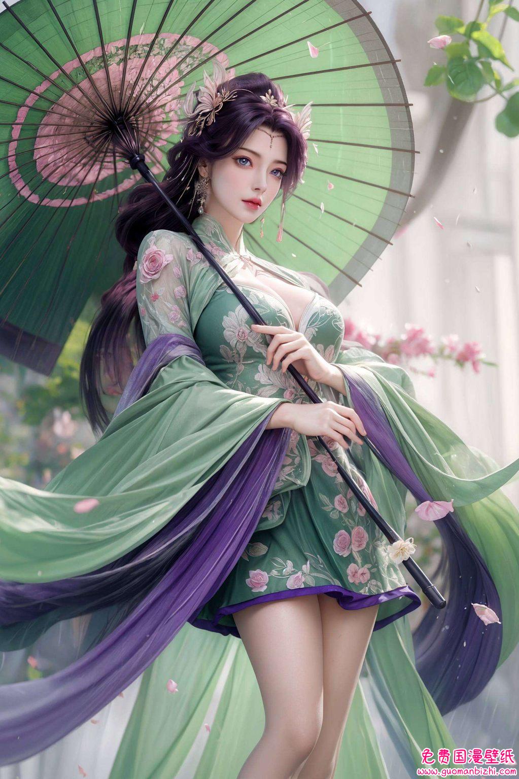 AI创造壁纸秀：云曦蹦迪壁纸超清，免费古风漫画壁纸电脑端尊享