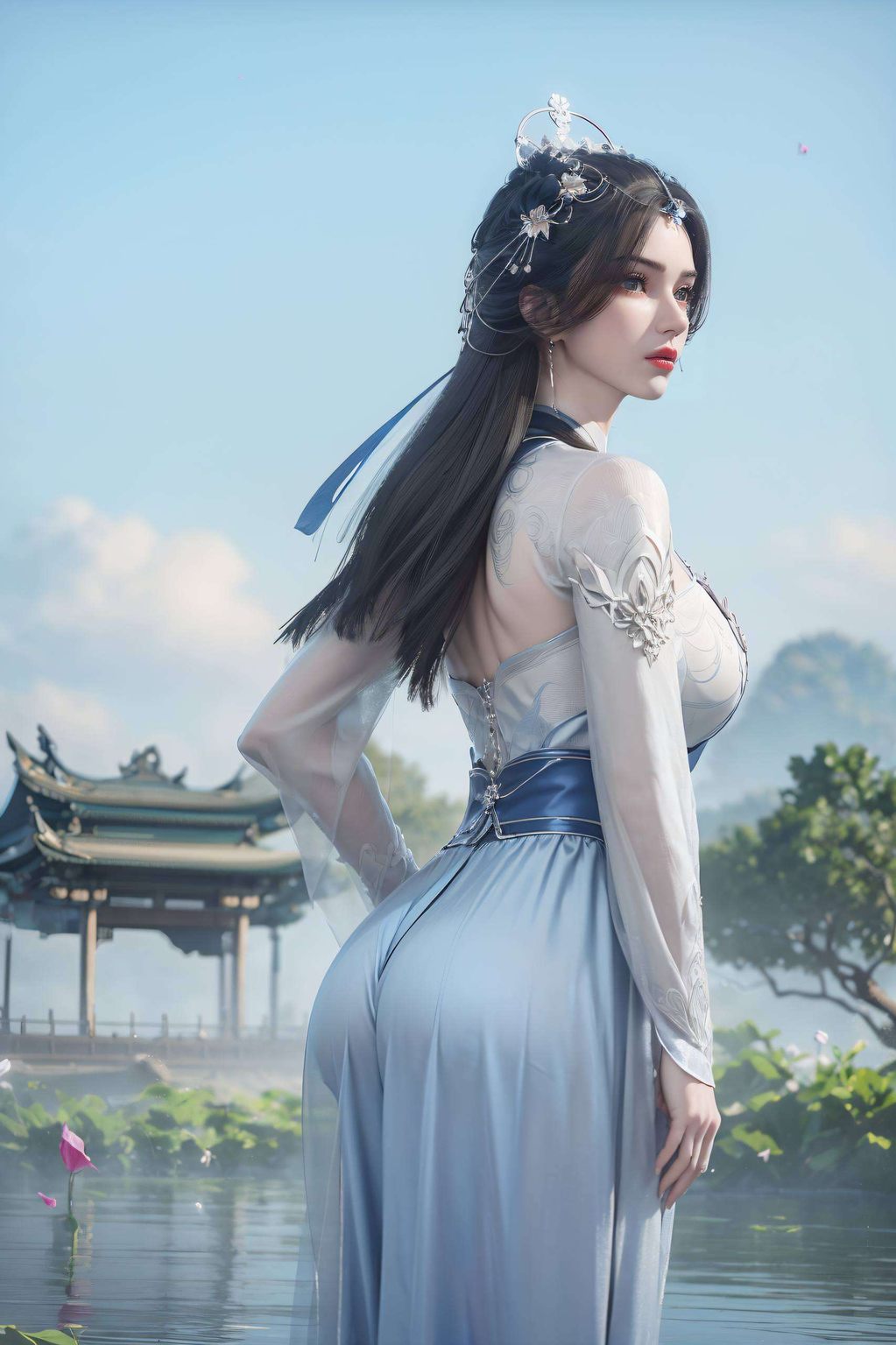 李慕婉精选：AI图片壁纸，护眼壁纸，iPhone背景图片集