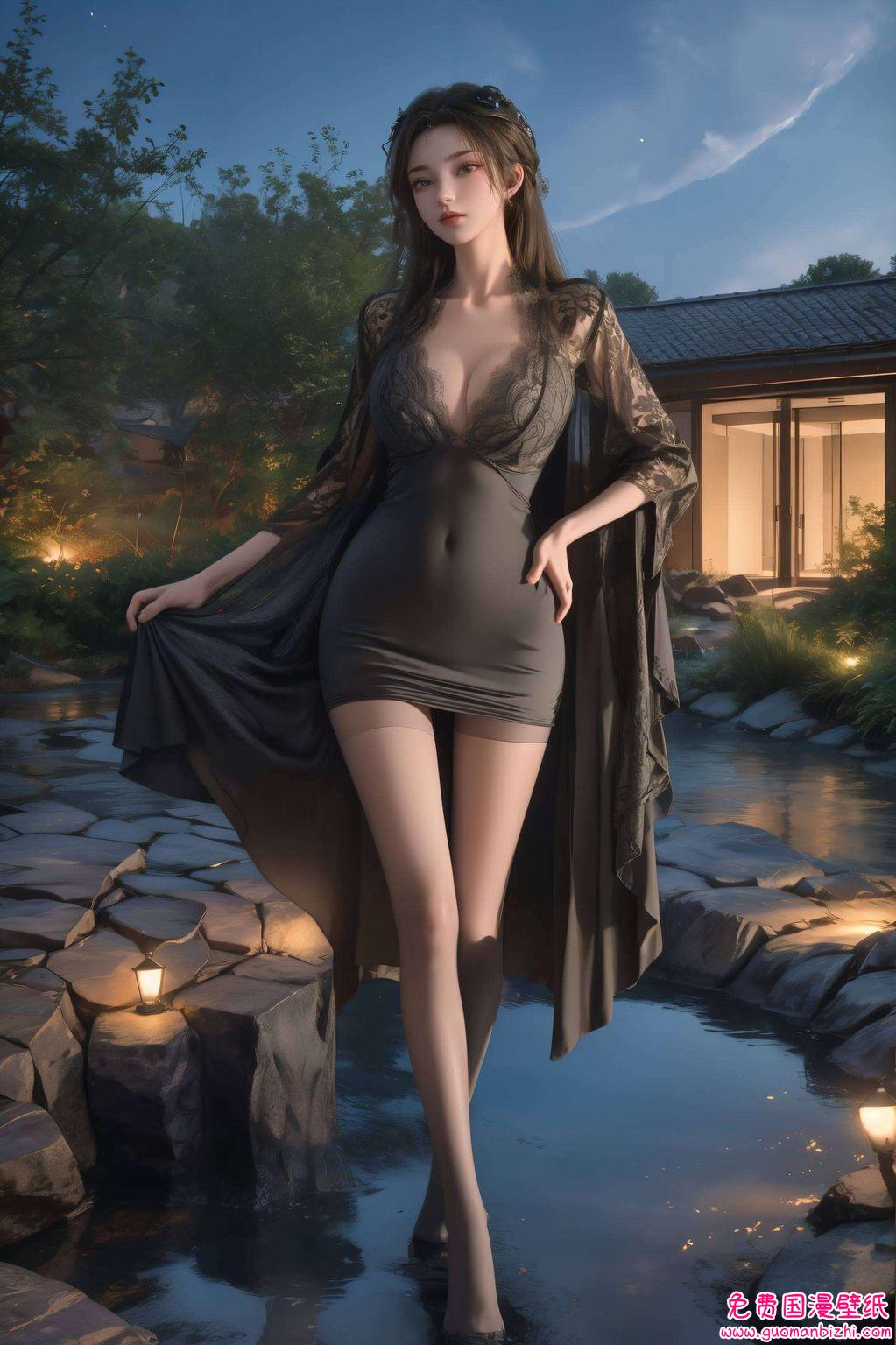 李慕婉动图壁纸：AI动漫人物×游戏壁纸×iPhone漫画精选