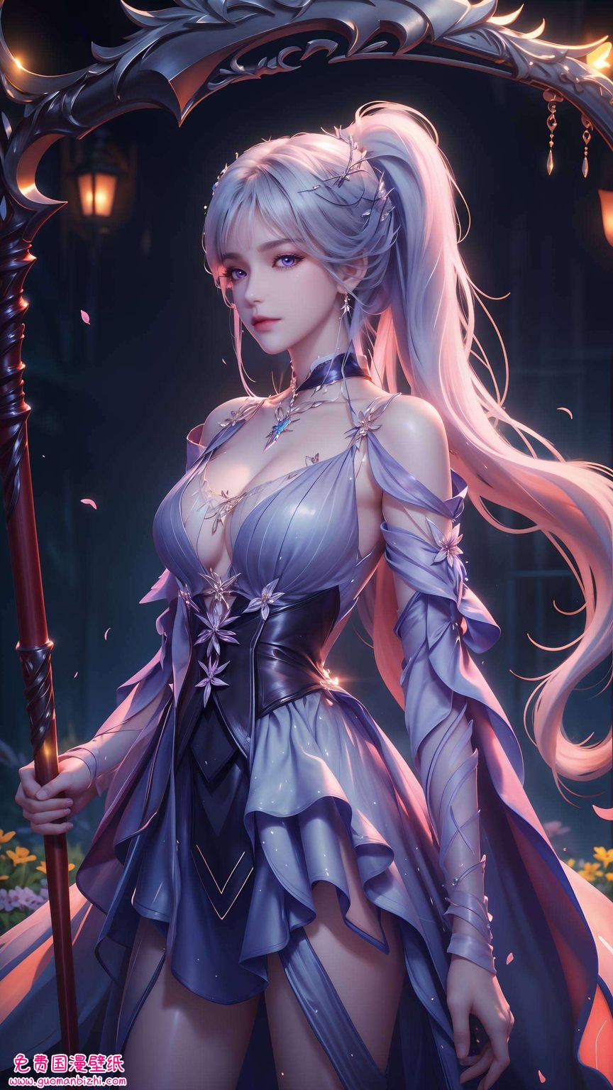 神印王座圣采儿高清壁纸集——高分辨率极简风格，Win10专属桌面装饰