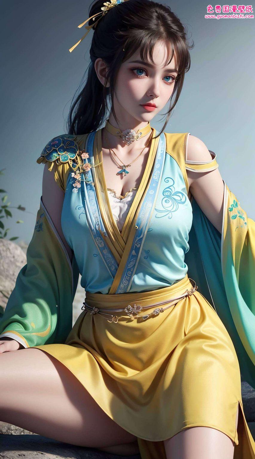 国漫少年歌行司空千落平板壁纸横屏：AI生成极简PC壁纸集