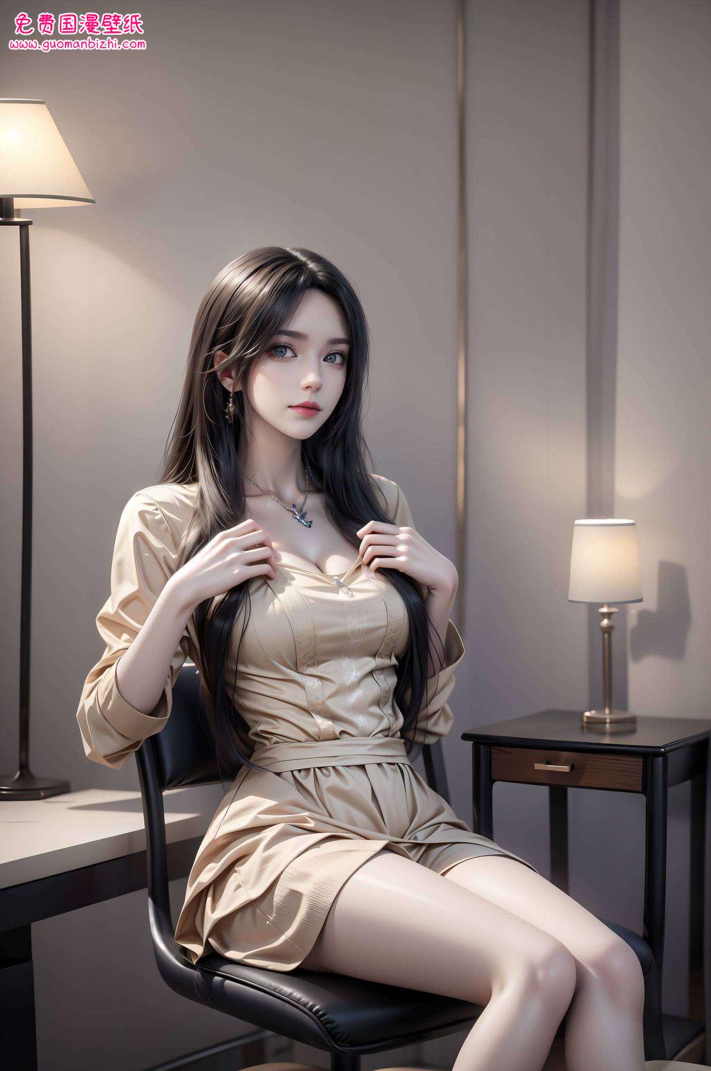 AI壁纸AIGC二次元壁纸电脑炫彩壁纸——雄兵连凉冰角色精选