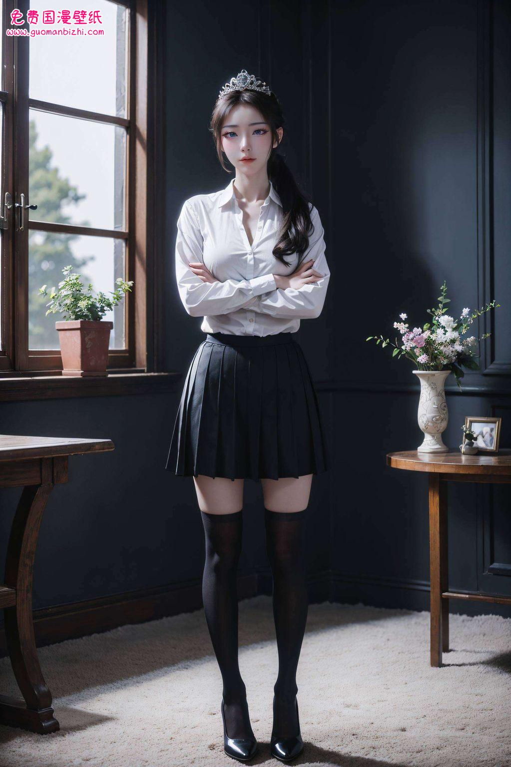 元瑶全屏壁纸高清：AI图片模型动漫，安卓炫彩壁纸集锦