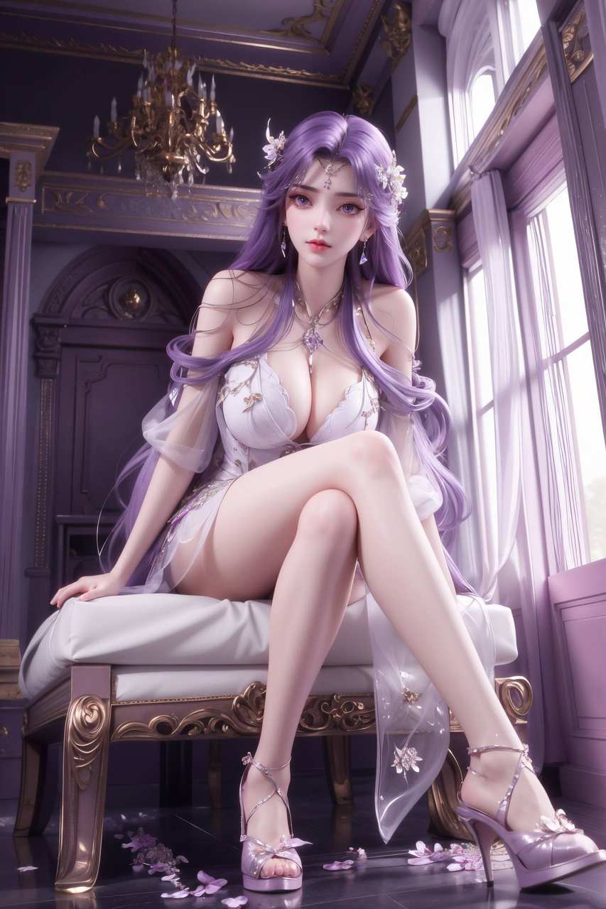 ai绘画模板:完美世界云曦，壁纸风格