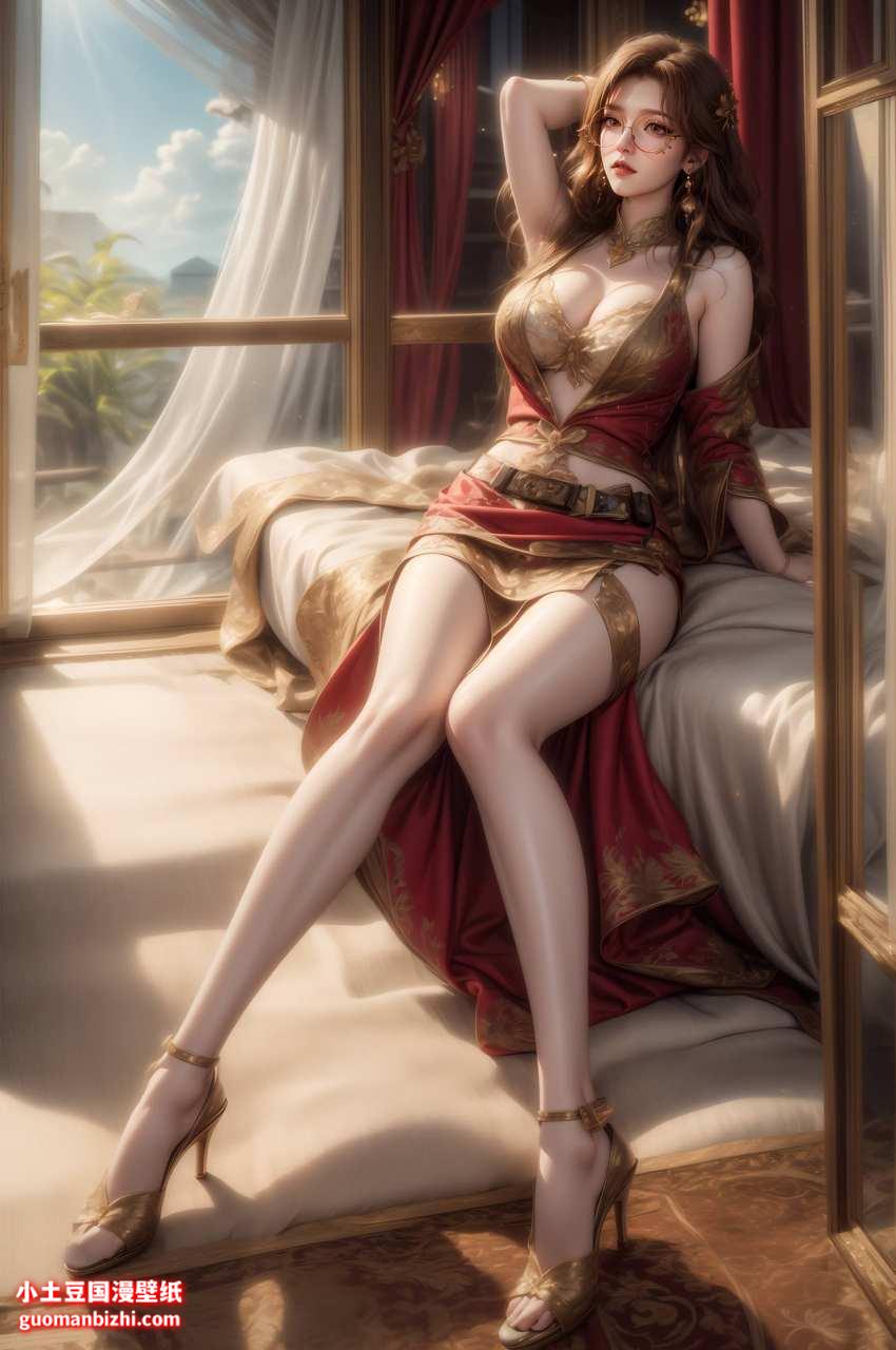 ai电脑壁纸:【AI橘子姐】高清精选壁纸