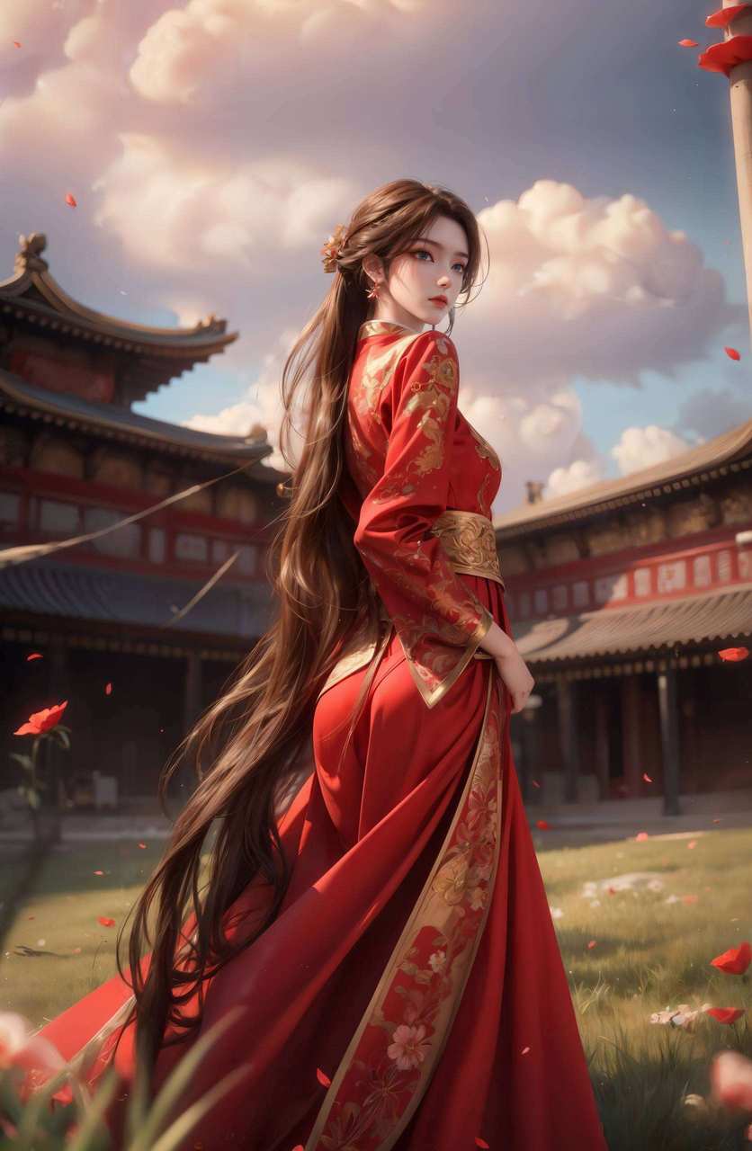 元龙蔷薇：女生二次元粉色壁纸精选