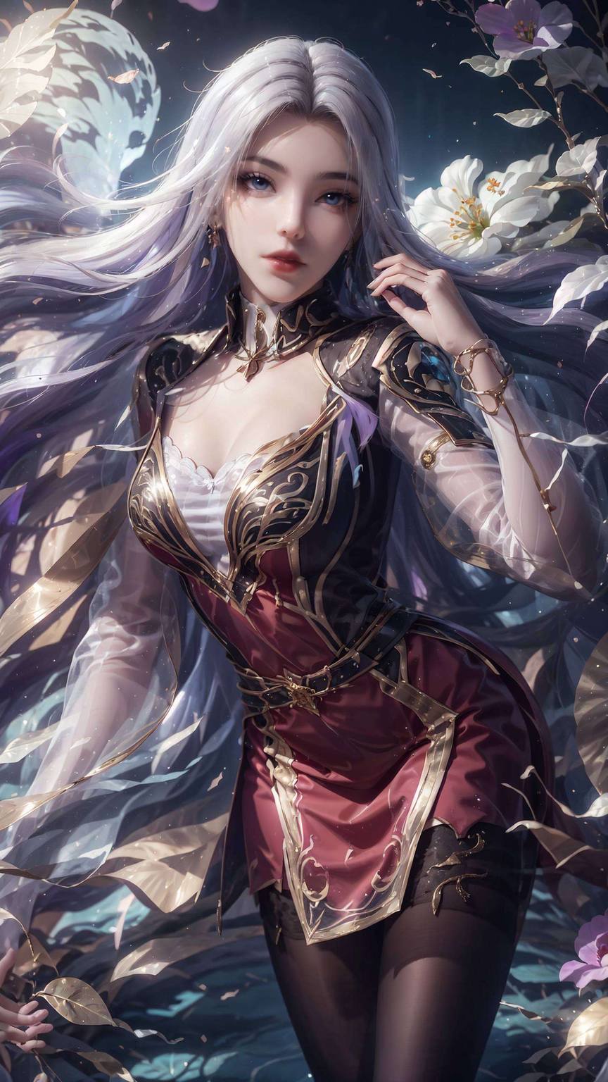 完美高清二次元壁纸：国漫斗罗大陆凌落宸，苹果古香古色风情