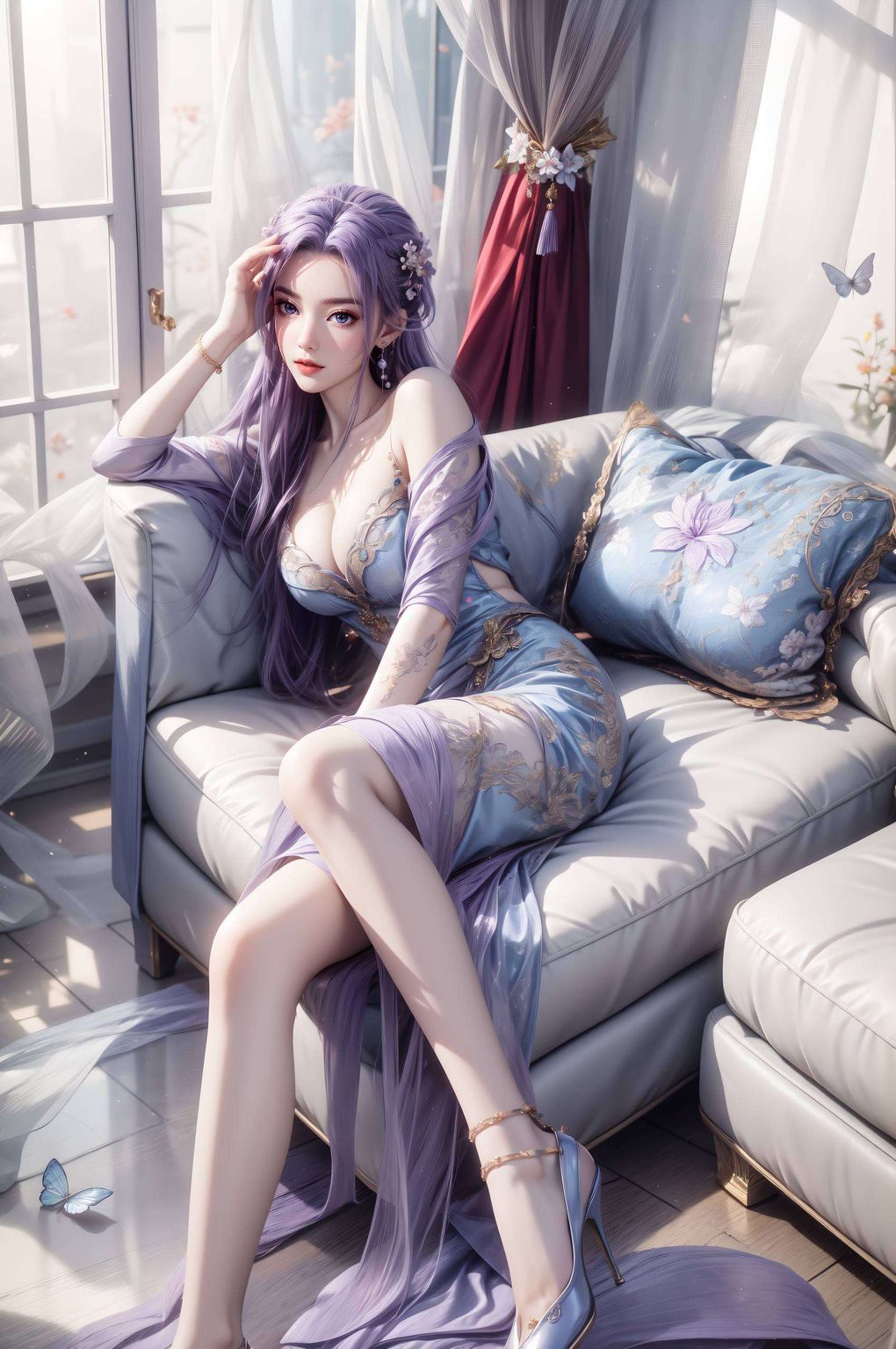 师兄啊师兄，云霄神图壁纸——AI动漫人物，高清4K，安卓简洁壁纸精选