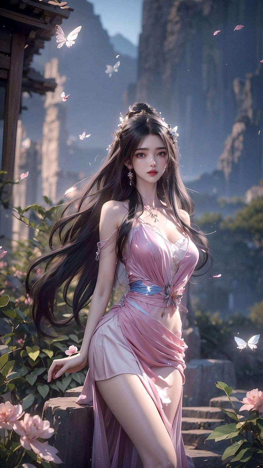 仙逆王林李慕婉合照,AI生成壁纸,精细角色,手机炫彩展示 仙逆王林李慕婉合照,AI生成壁纸,精细角色,手机炫彩展示