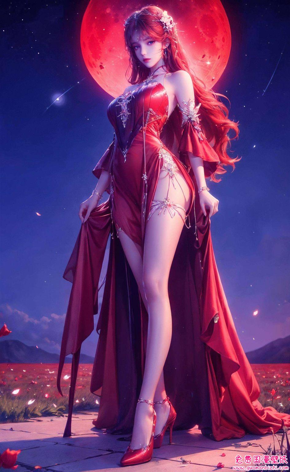 圣采儿的新壁纸：AI图例壁纸，免费壁纸秀，电脑古风盛宴