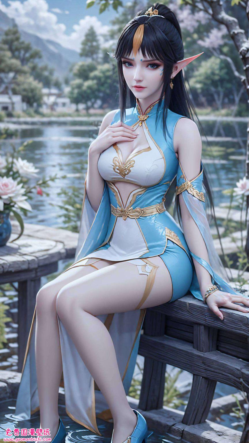 凤清儿高清壁纸无水印全屏：AI壁纸免费下载，平板桌面图片盛宴