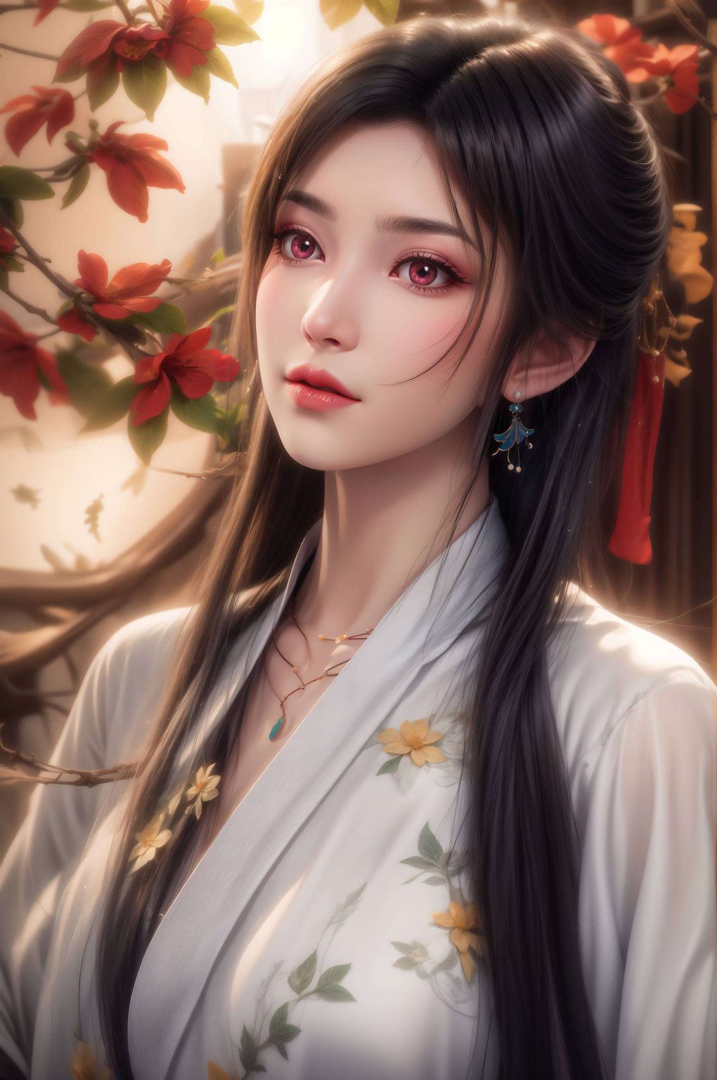 元尊夭夭：AI绘画精细角色，Win10唯美壁纸，手机高清壁纸集