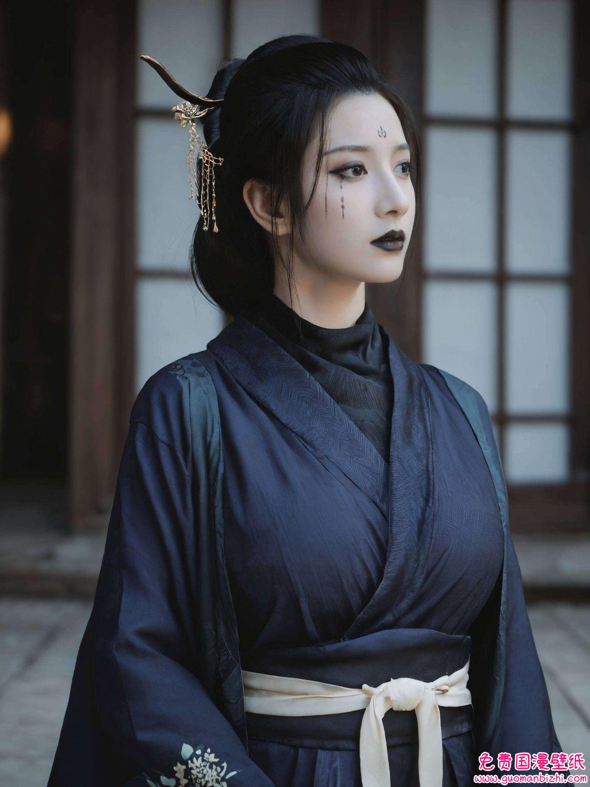 黑神话悟空四妹AI参考AIGC精细角色平板免费壁纸集