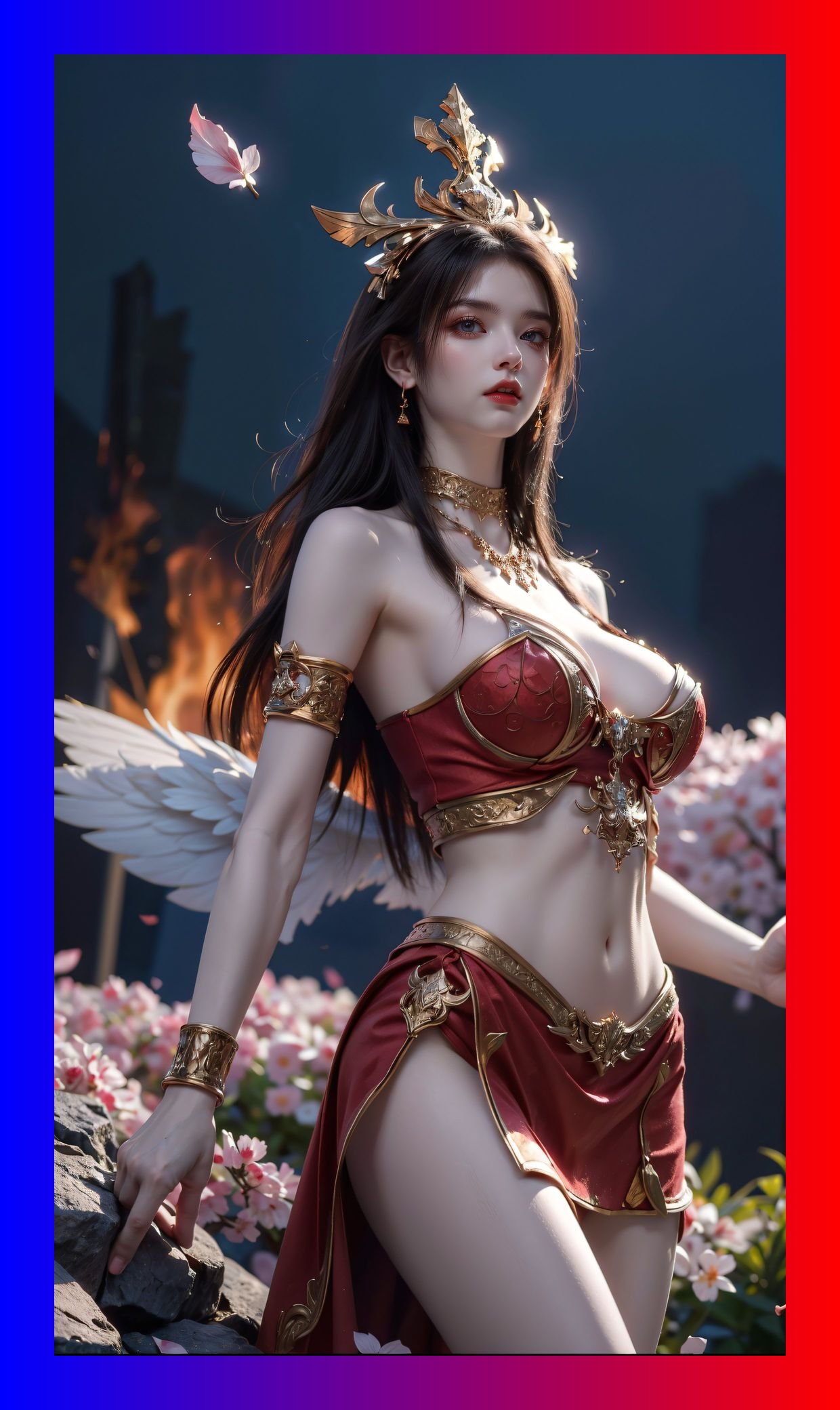 国风ai绘画斗破苍穹美杜莎高分辨率8k图包下载