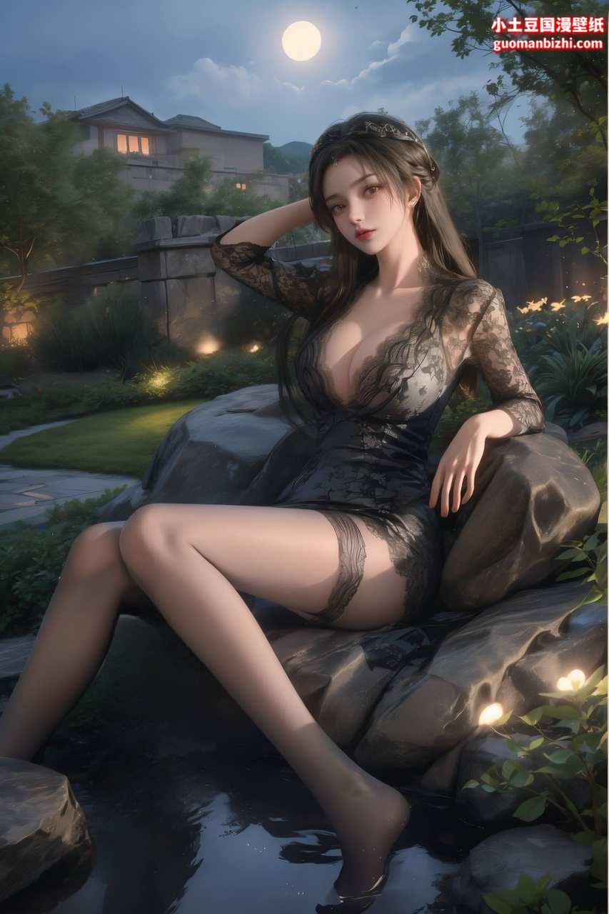 ai绘画壁纸:李慕婉～为什么她性感又可爱2