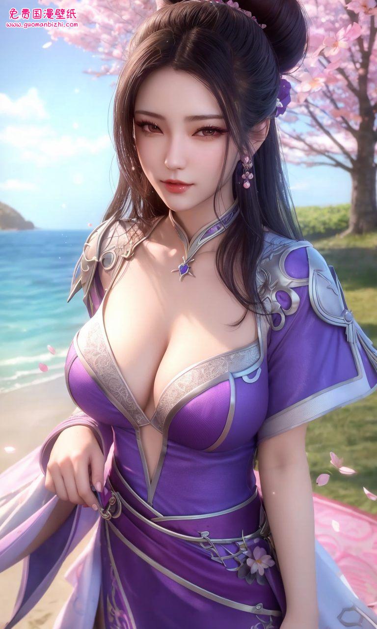 AI图片模型，护眼壁纸，打造安卓桌面主题，仙逆柳眉动态壁纸集。