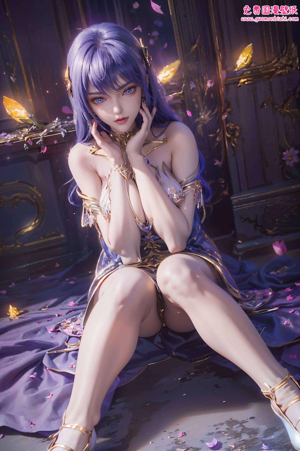 紫色免费壁纸秀:圣采儿苹果桌面装饰图获取攻略 紫色免费壁纸秀:圣采儿苹果桌面装饰图获取攻略