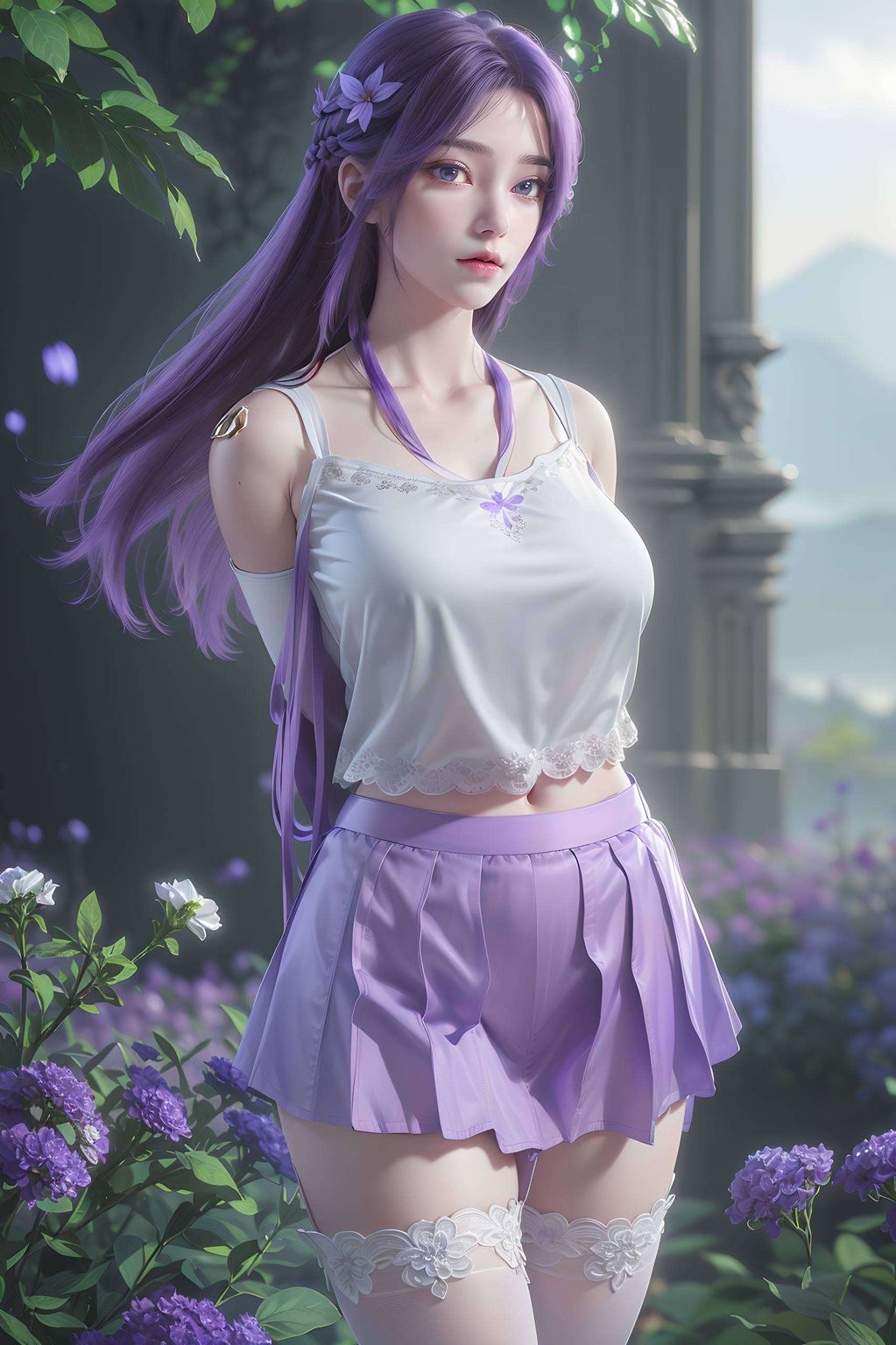 荒天帝云曦合影：AI角色壁纸×极简壁纸×电脑背景图片集