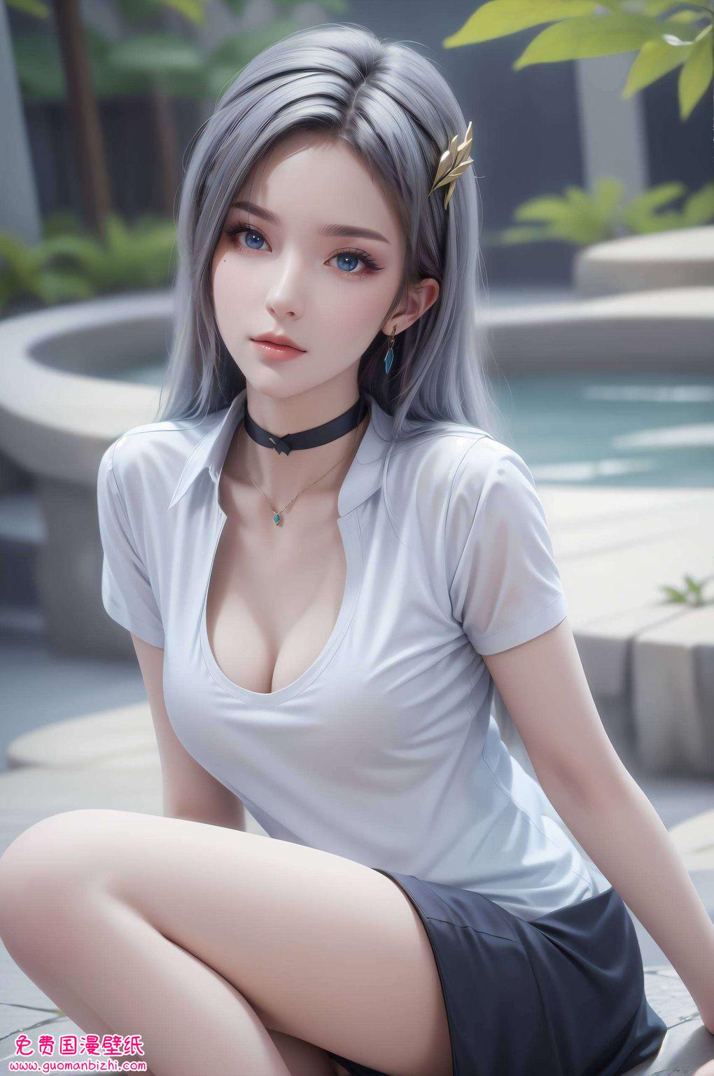 九幽雀雀：AI绘画壁纸，免费壁纸包，手机艺术壁纸集