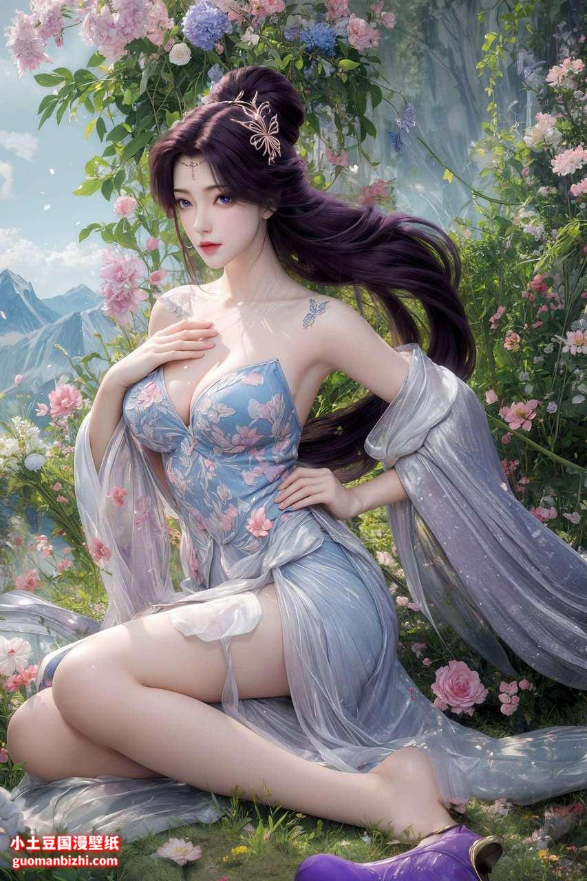 石昊云曦同框高清壁纸：清新免费手机漫画壁纸包