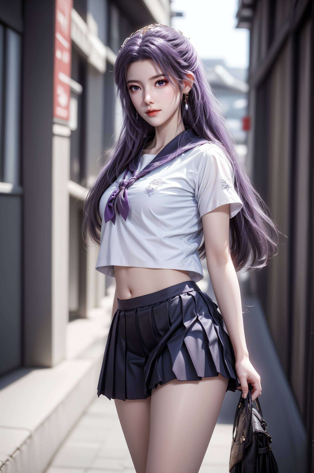 AI壁纸AIGC精细描绘，师兄啊师兄云霄锁屏，平板展现最美壁纸风采。