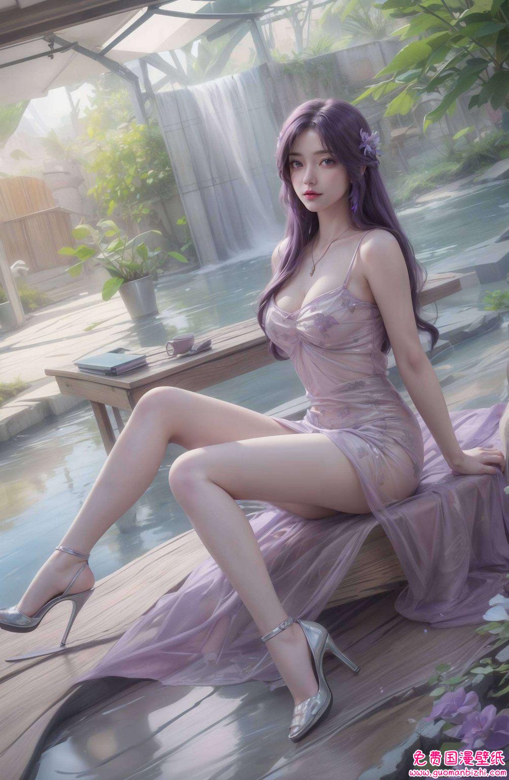 动漫云曦壁纸平板：AIGC免费壁纸分享手机桌面主题精选集