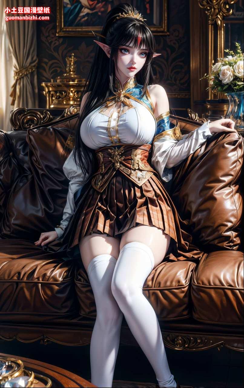 ai绘画素材:凤清儿ai绘画配色素材分享