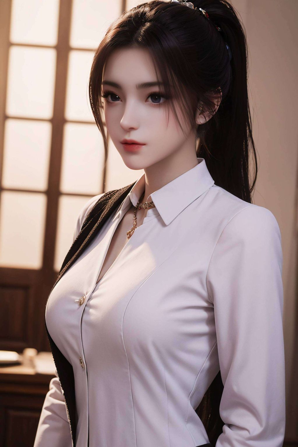 周小环AI生成壁纸：完美像素·苹果艺术之美