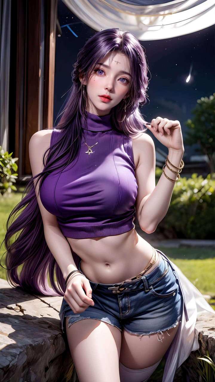 云曦仙气可爱超高清极简iphone动画壁纸