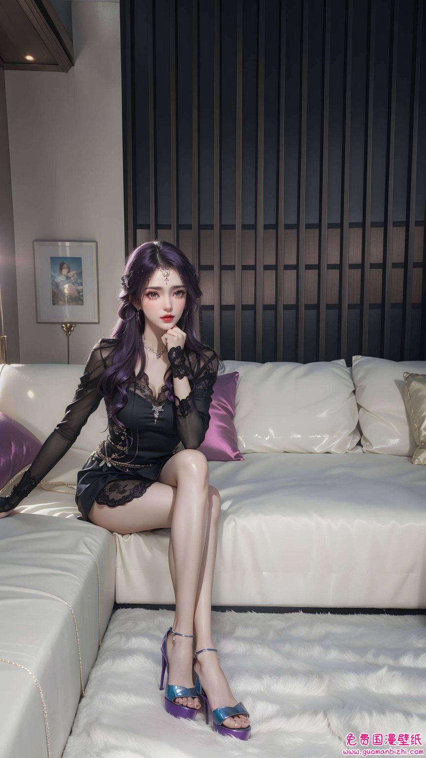 云曦动漫壁纸高清无水印：AI生成素材，精细角色描绘，手机适用的古风漫画壁纸集。