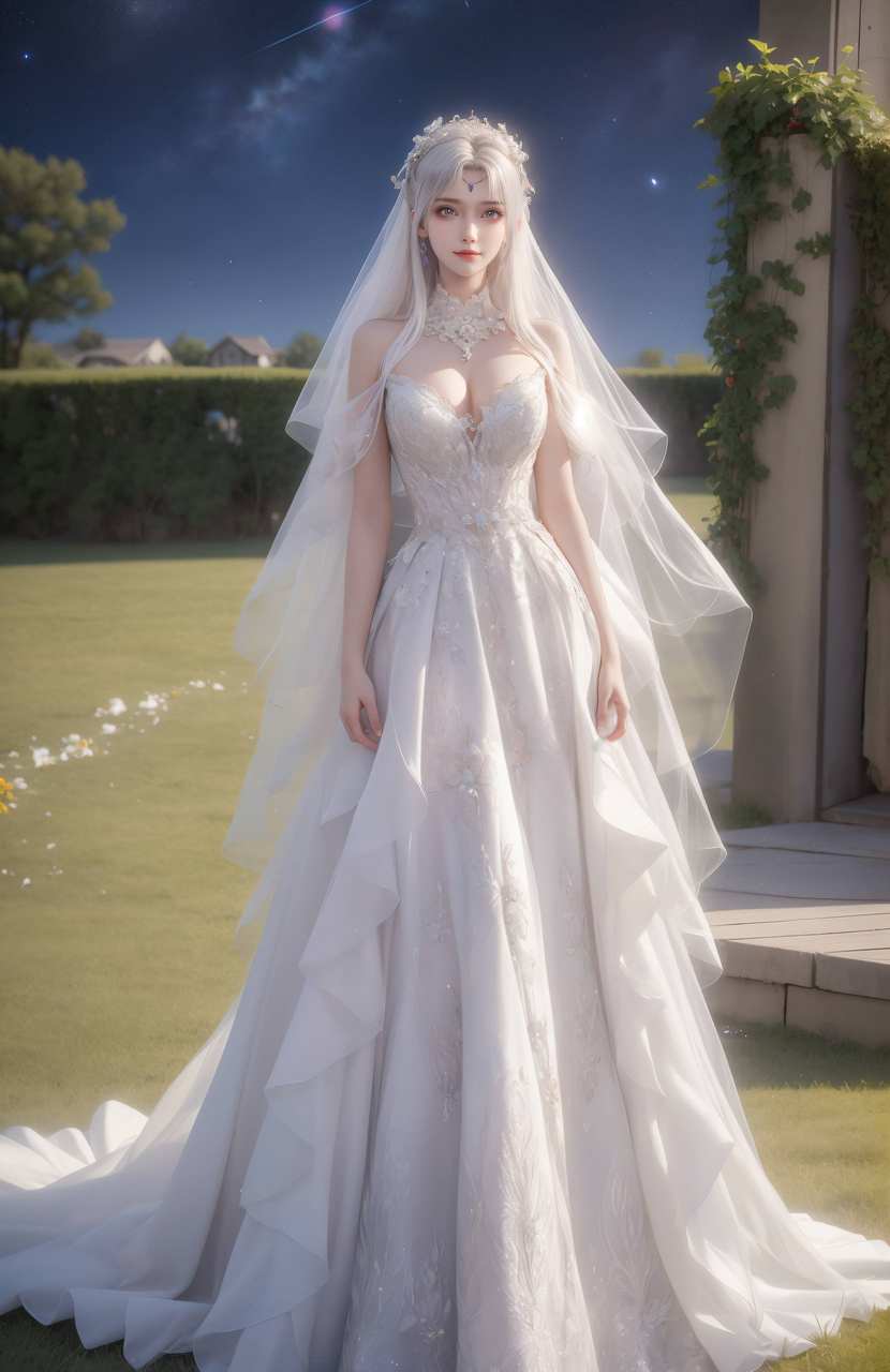 ai电脑壁纸:小医仙-柔美动人