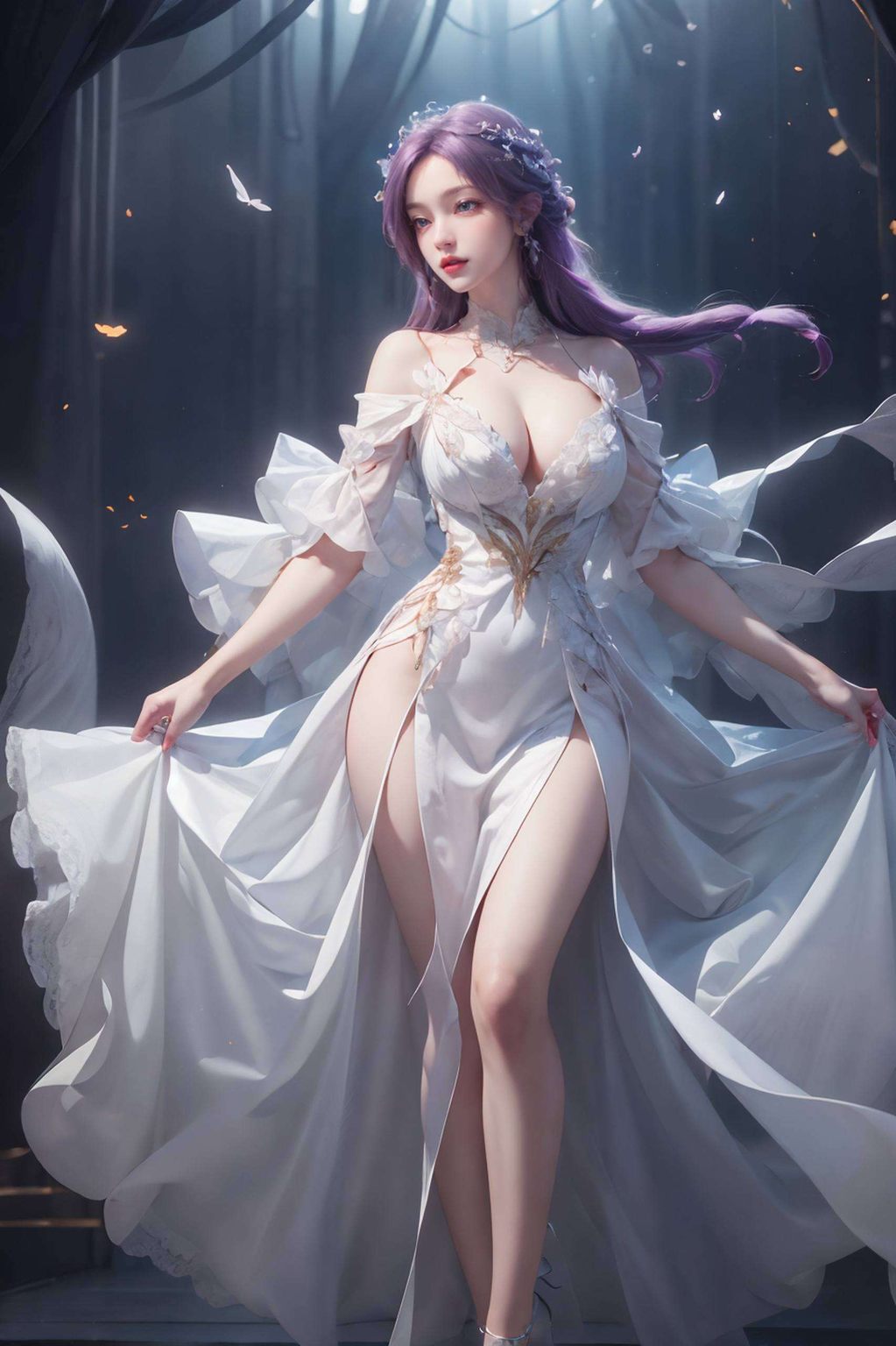 原神云曦图片大全——AI生成古香古色素材，免费壁纸秀，安卓必备！