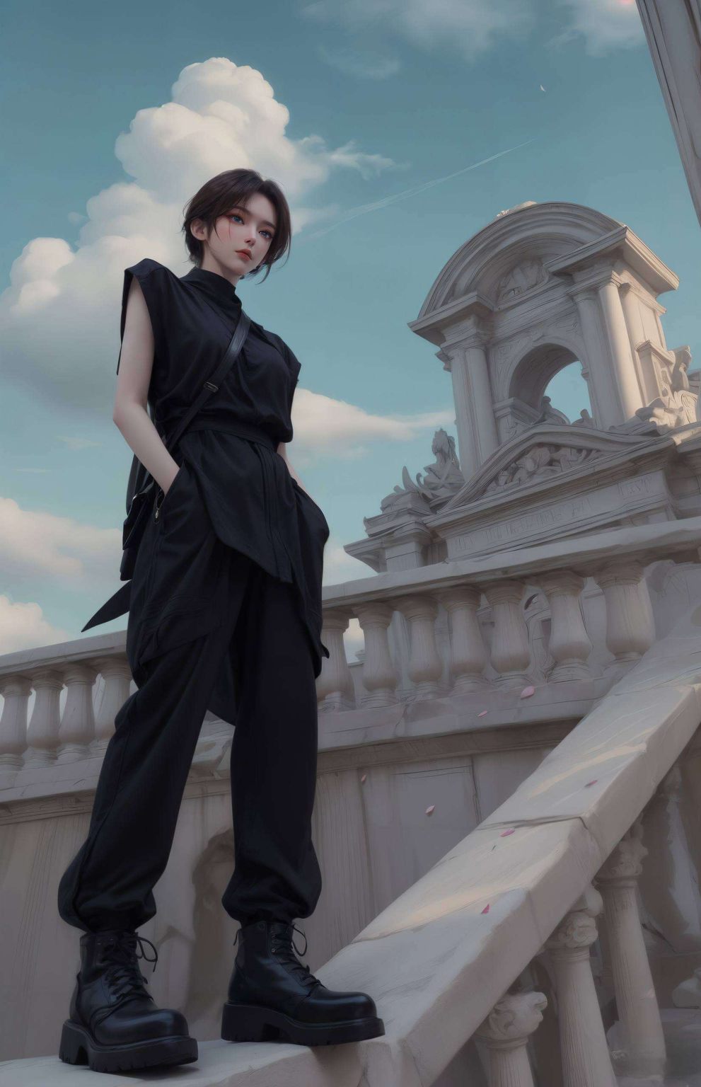 元龙蔷薇挺胸壁纸：AI角色动漫与苹果古风漫画壁纸集锦