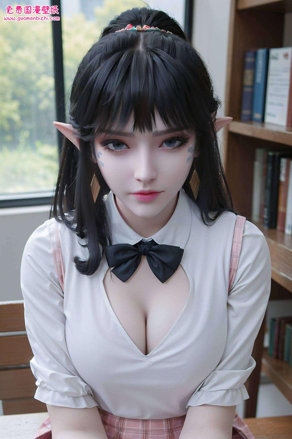 AI素材壁纸，护眼平板炫彩，清儿动态壁纸解锁新视界。