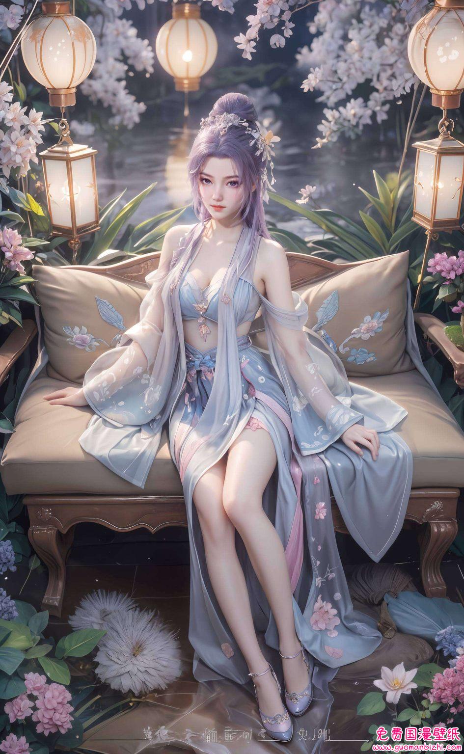 师兄啊师兄云霄挺胸，唯美二次元与安卓艺术壁纸的融合。